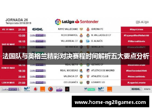 法国队与英格兰精彩对决赛程时间解析五大要点分析 法国队与英格兰精彩对决赛程时间解析五大要点分析